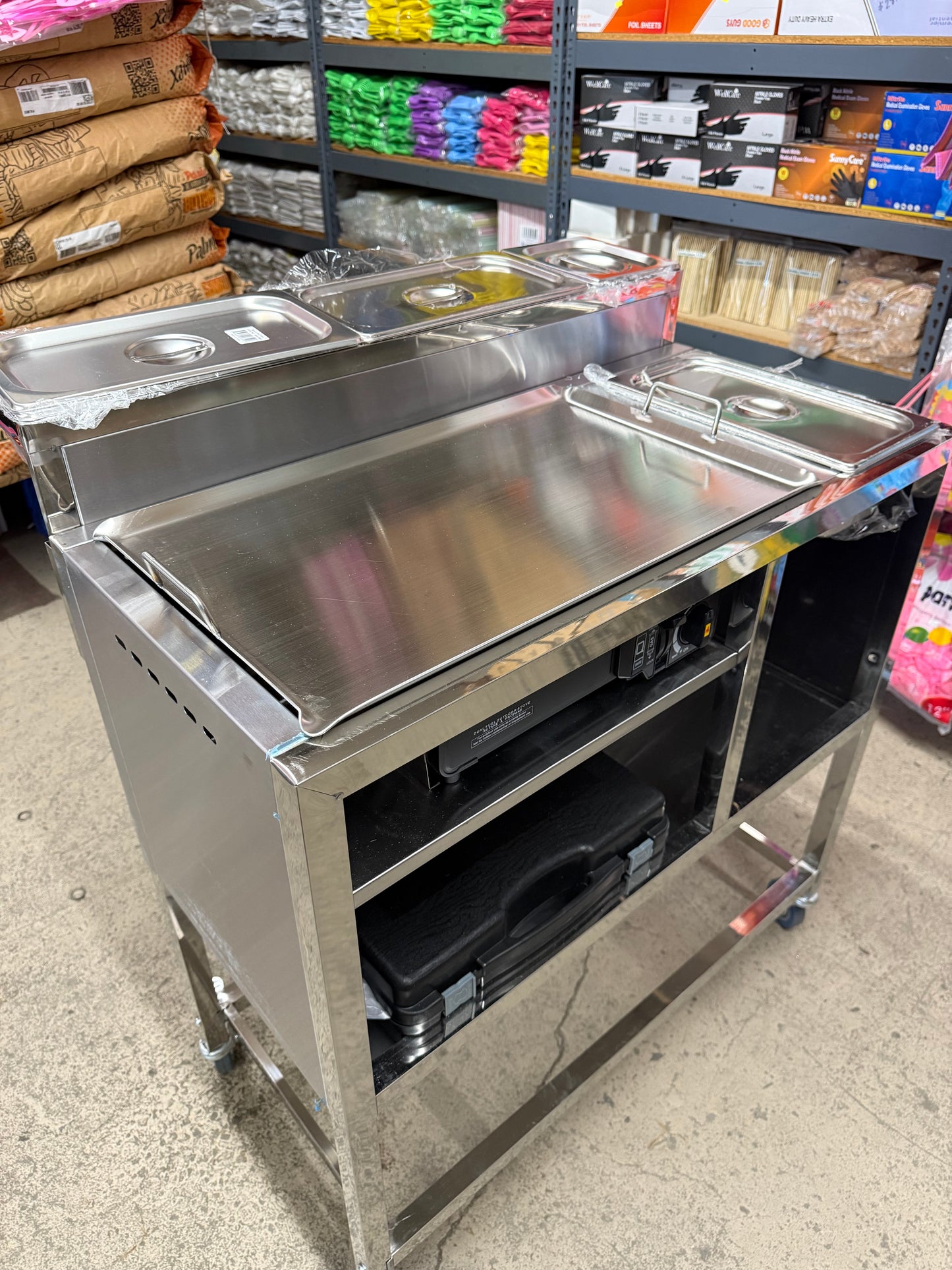 Small Hot Dog Cart