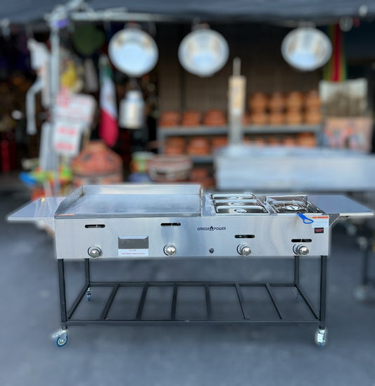 Outdoor Taco Cart with Fryer
